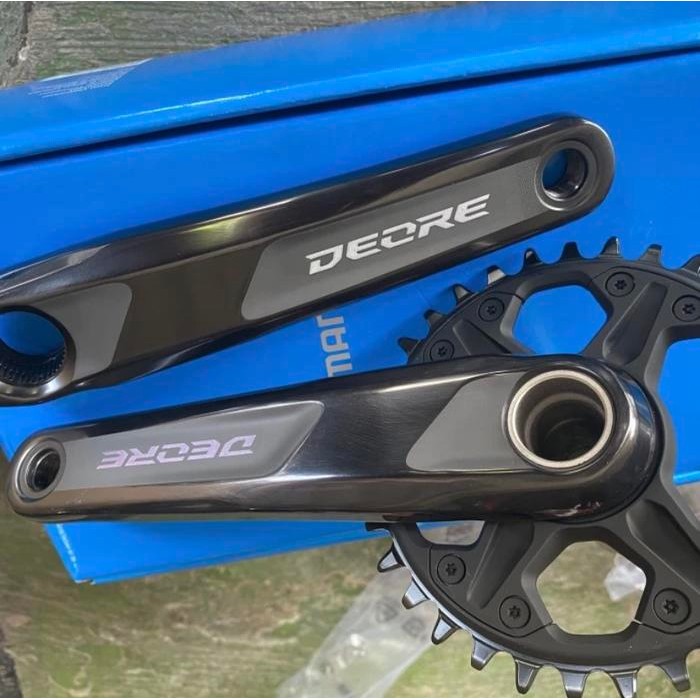 Crank shimano deore fc m6100 12 speed crank deore single speed