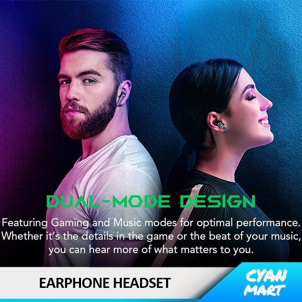 Produk Unggulan Black Shark Gaming Headset Earphone Tws Wireless Bluetooth Original