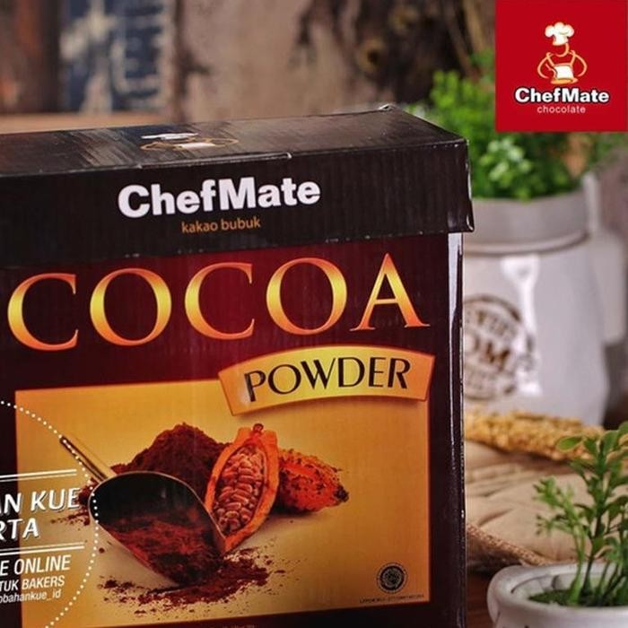 

Chefmate Pure Cocoa Powder 1kg Cokelat Bubuk Coklat Murni Purecocoa