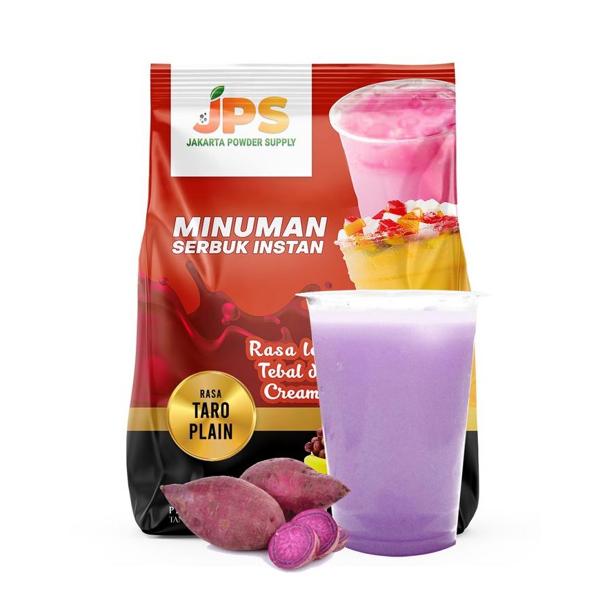 

JPS Taro Plain Serbuk Powder Bubuk Minuman 1 Kg