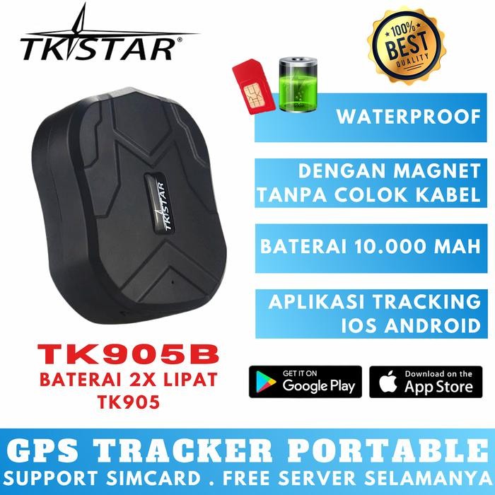 GPS TRACKER PORTABLE TKSTAR TK905 TK905B TK915 TK918 MAGNET ORIGINAL