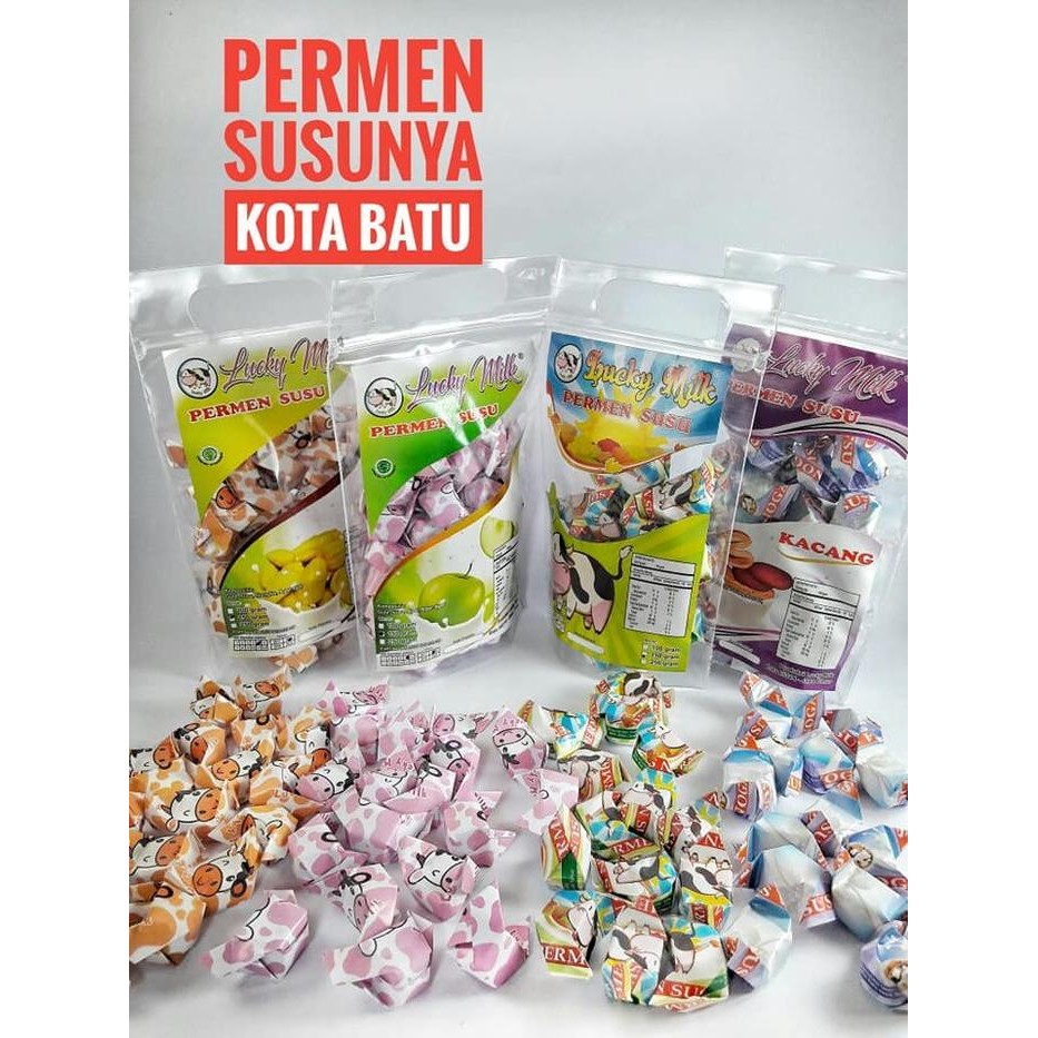 

terlaris Jajanan Anak Permen Susu Sapi Asli 150 gram