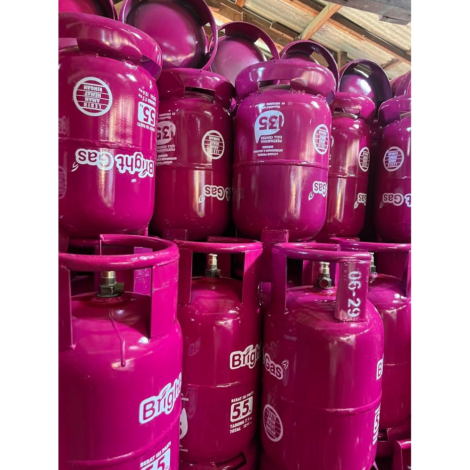 Terbaru TABUNG GAS BRIGT GAS 5.5 KG TABUNG KOSONG