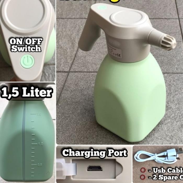 PENYIRAM TANAMAN SPRAYRECHARGEABLE SPRAYER - BOTOL PENYEMPROT ELEKTRIK