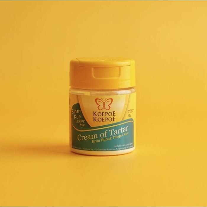 

Koepoe Koepoe Cream Of Tar Tar Krim Bubuk Pelapis Kue 1 Kg Halal