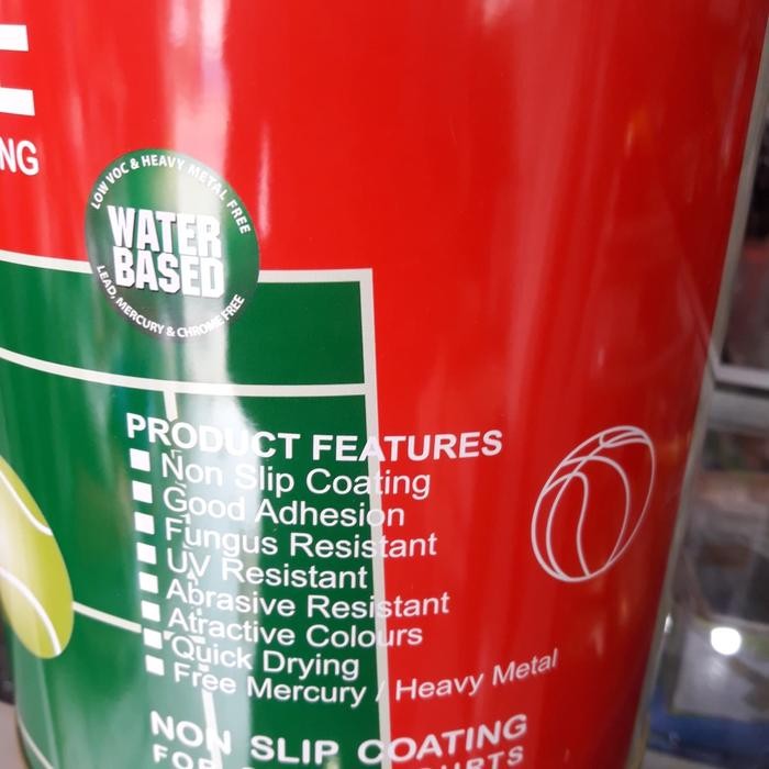 Cat Lapangan Propan Tennokote Untuk Lapangan Basket, Tenis, Futsal dll