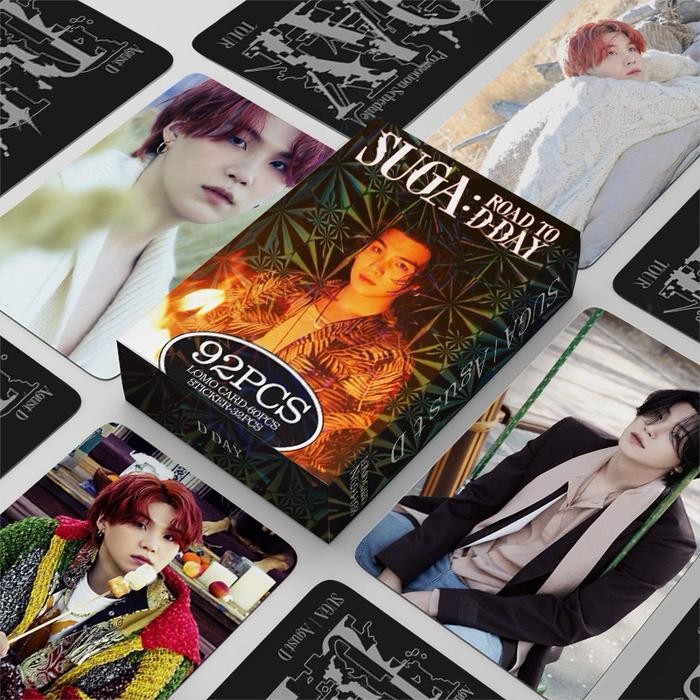 

( 60 Pcs + 32 Stiker ) Photocard Doff Dan Stiker Pc Grup Artis Kpop Banyak Model