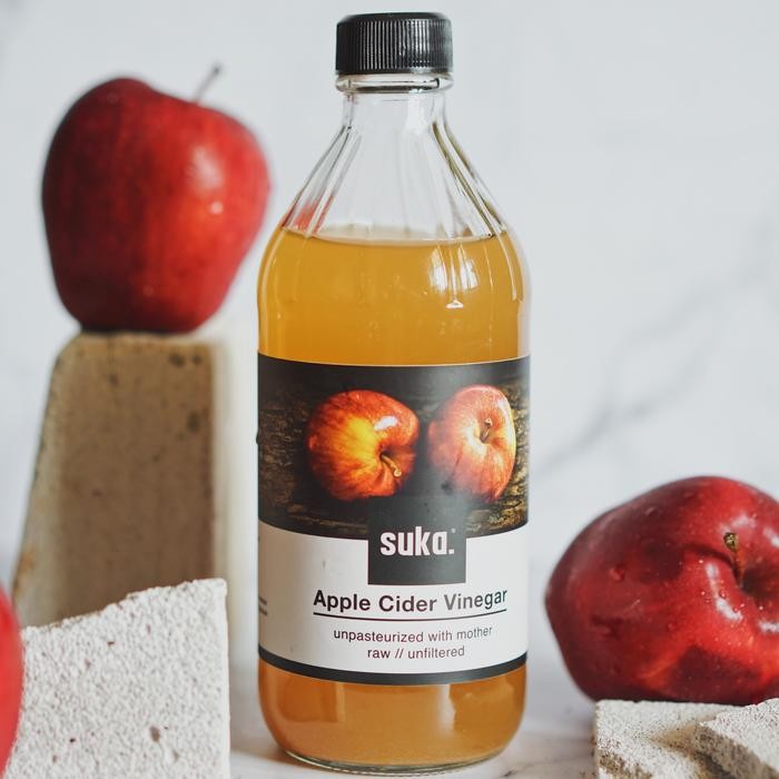 

Suka - Apple Cider Vinegar With Mother / Cuka Apel (475Ml)