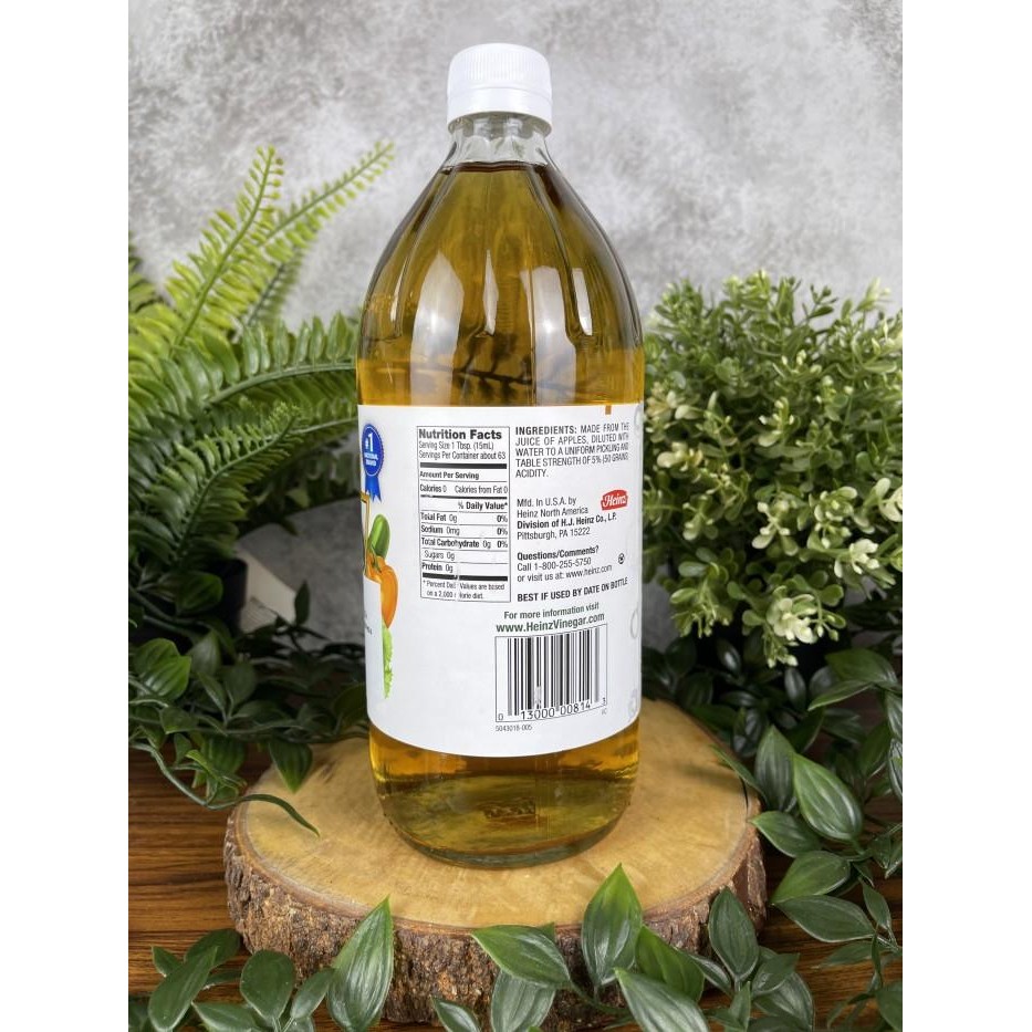 

Heinz Apple Cider Vinegar / Cuka Apel Heinz 896 Ml