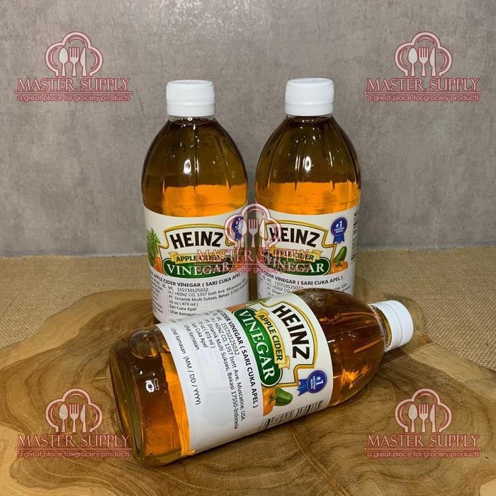 

Heinz Apple Cider Vinegar 473 Ml / Cuka Apel / Ukuran 16 Oz
