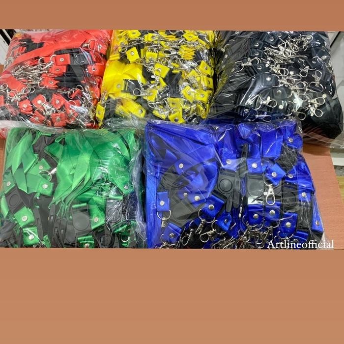 

TALI NAMETAG, LANYARD POLOS 2 CM, ID LANYARD 100 PCS