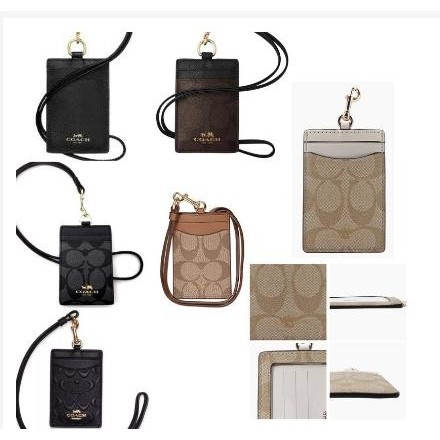 

LANYARD COACH ORIGINAL - COACH MEN LANYARD SPORT CALF BLACK L