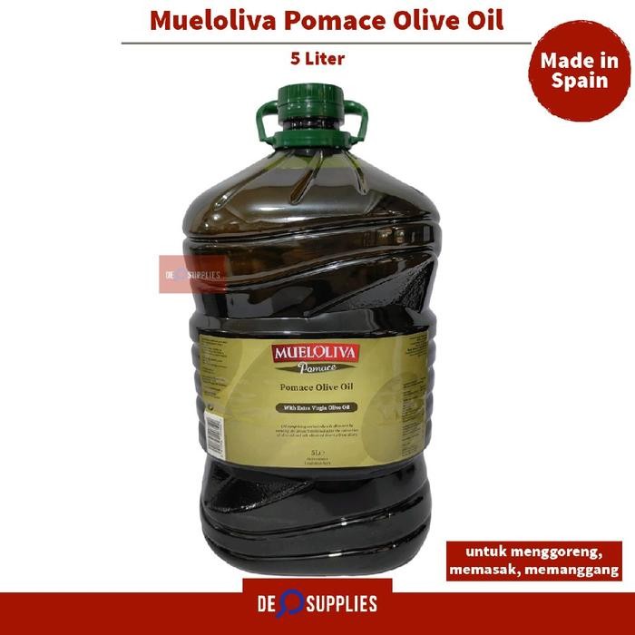 

Osyak.Mart Mueloliva Pomace Olive Oil Minyak Zaitun 5L - Minyak Pomace Goreng Masak Baking Panggang