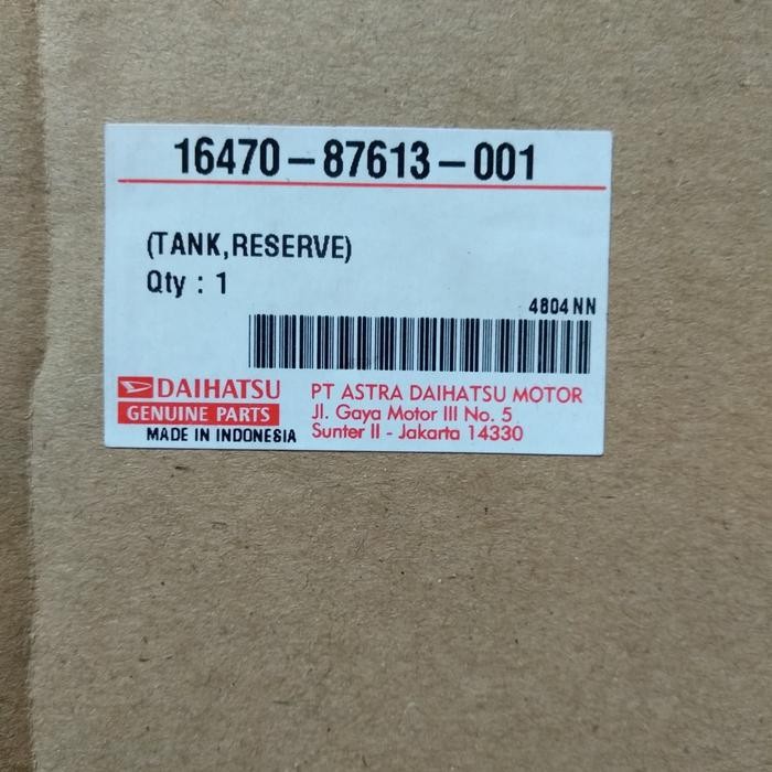 Bagus Tabung Air Radiator Taft Gt Original