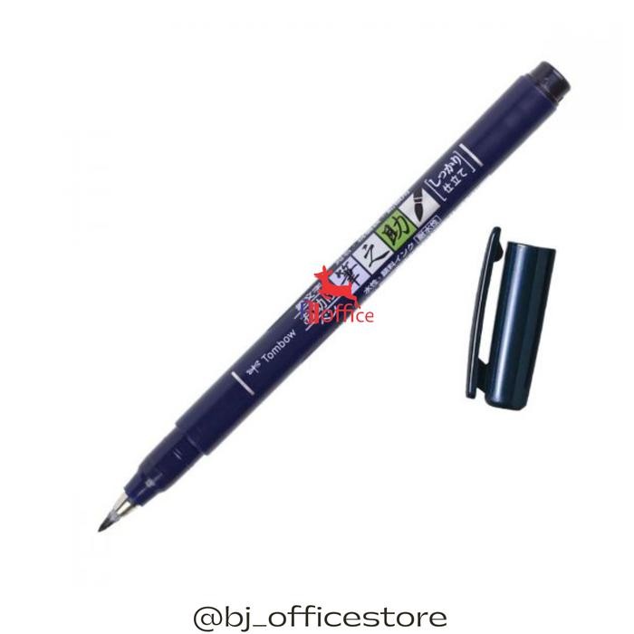 

tombow fudenosuke brush pen hard tip / tombow kode 298