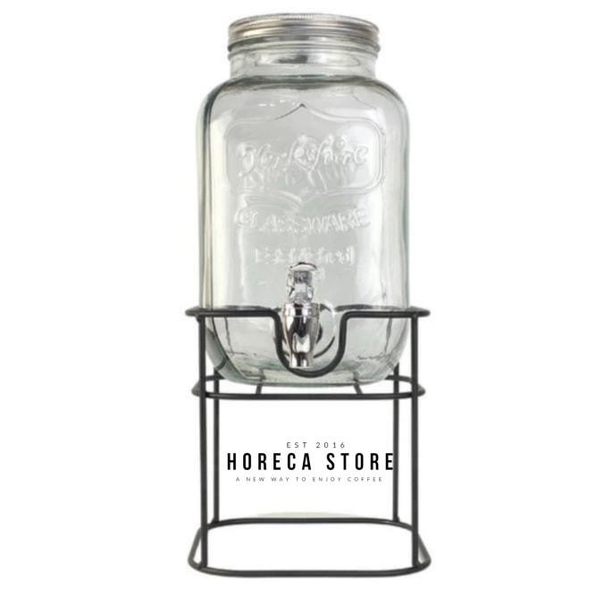 TERBARU GOSEND/GRAB ONLY INFUSED WATER DISPENSER GALON JUS KACA 5 LITER TERMURAH