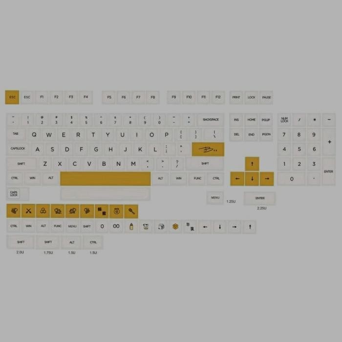 (Expert) Keycaps XDA Honey Milk