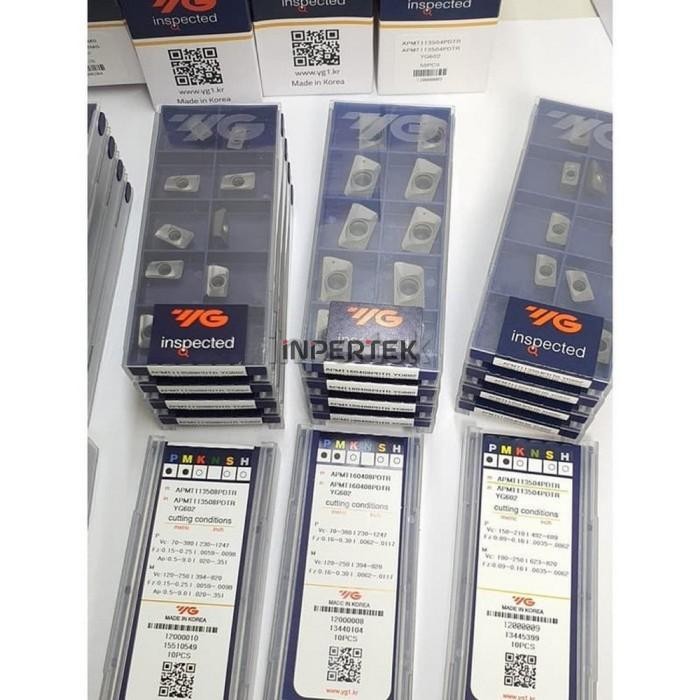 (Expert) Insert APMT 113504 PDTR YG 1 Insert Milling APMT 11 YG ORIGINAL