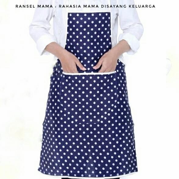 Celemek Apron Masak Bahan Kain Celemek Masak Dewasa