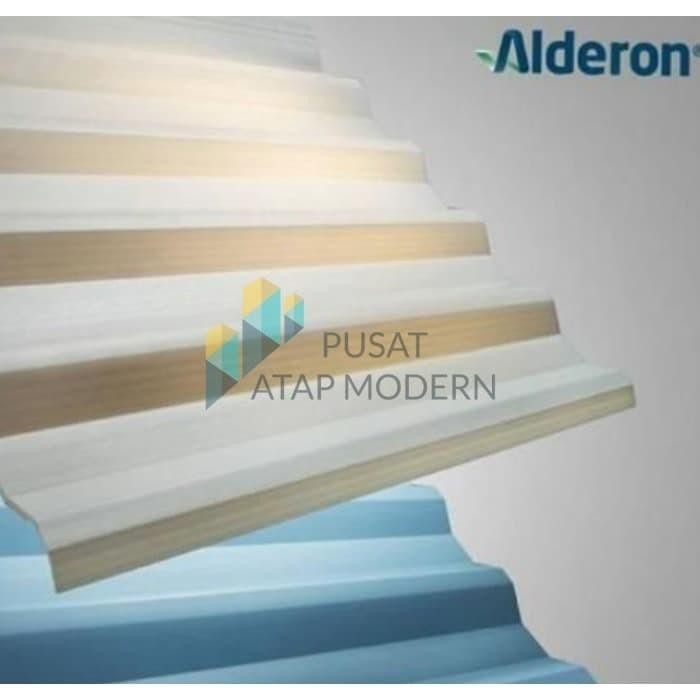 (Expert) Alderon R830 (Natural/Transparan) Atap UPVC 10mm Garansi Resmi