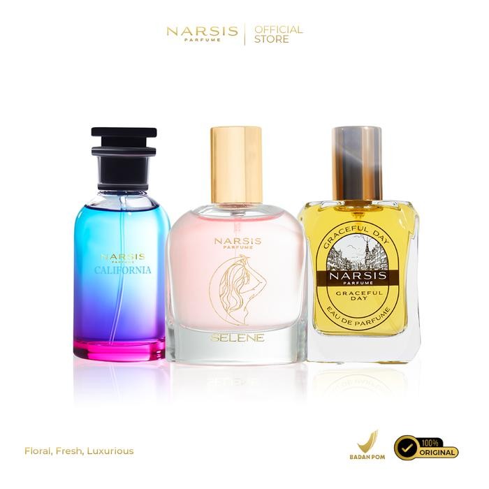[SPECIAL PACKAGE] NARSIS Selene Eau de Parfume + NARSIS Graceful Day Eau de Parfume + NARSIS
