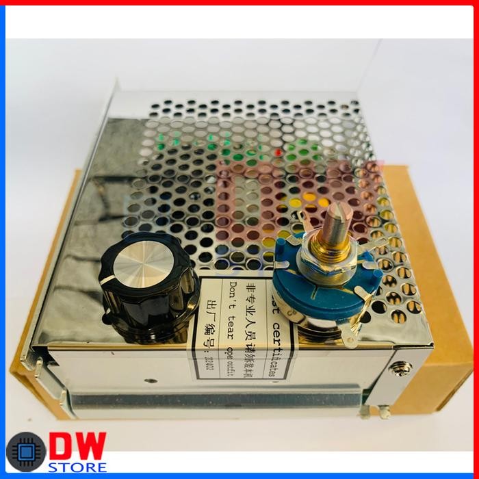 TERLARIS.. Adjustable Variable Power Supply untuk Dinamo Spindle Motor PWM Speed Controller DC