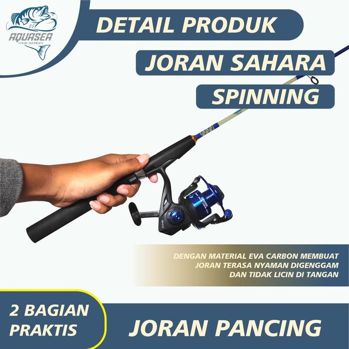 AQUASEA JORAN PANCING UDANG SAHARA 1.00M-1.50M ALAT IKAN UMPAN ORIGINAL QUALITY