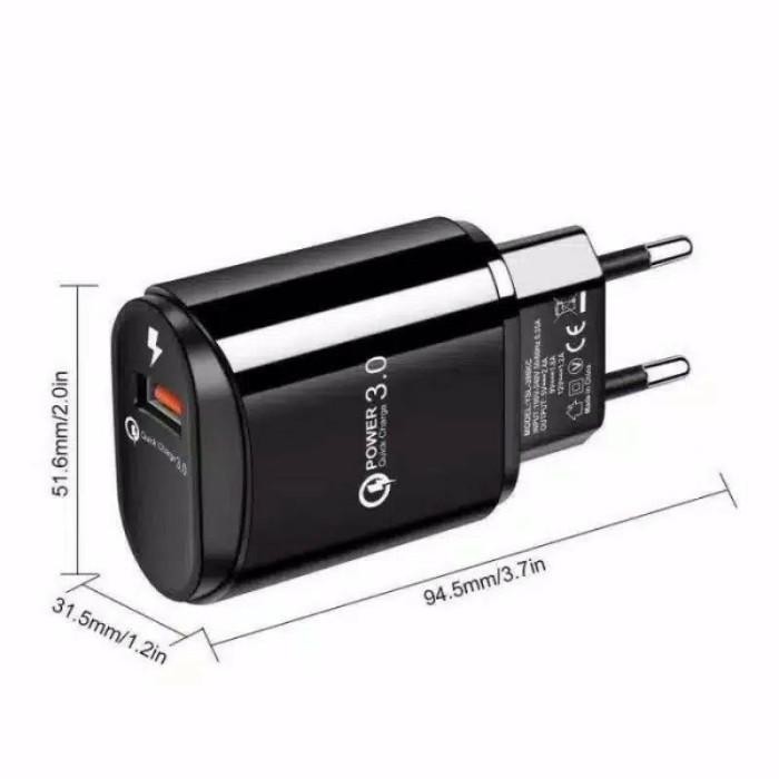 (Expert) Charger UMAX A31 Charger UMAX Fast Charger A-31 3A Qualcomm 3.0