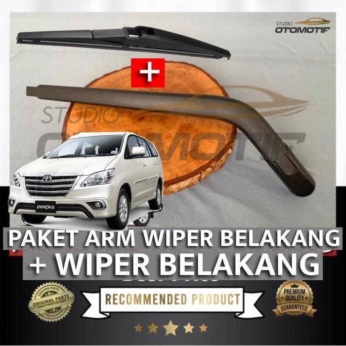 Paket Gagang Wiper Belakang Innova 2005-2015 Arm Wiper Belakang 1 Set
