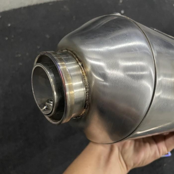 Knalpot Mio Sporty Smile Soul Copy Kenochi Fullstainless