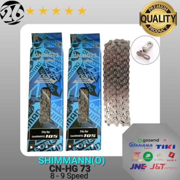 Rantai Sepeda Shimanno Cn-Hg 73 Untuk 8 9 Speed Chain Bike Universal