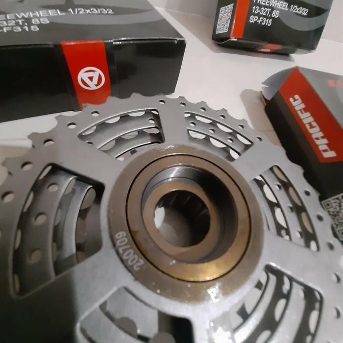 Free Wheel Sprocket Sproket Gir Belakang Sepeda 8 Speed Pacific Ulir