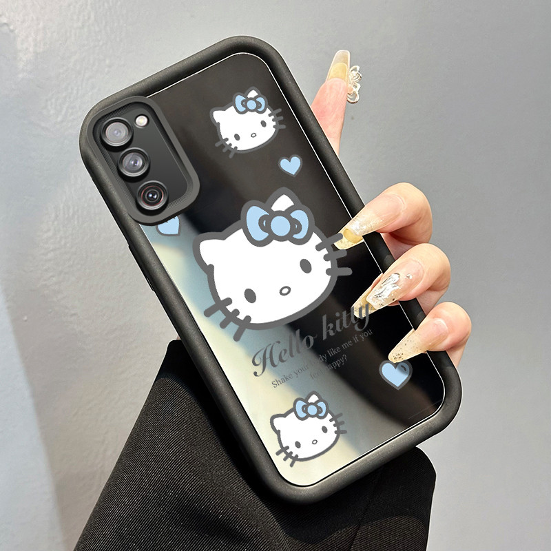 Casing Hp Untuk Samsung S24 FE S20 FE Samsung S21 FE Case cermin Kasing tipis Perlindungan Kesing Si