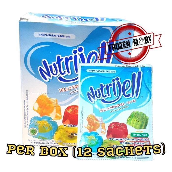 

NUTRIJELL Tanpa Rasa / Agar Agar Instant / Konnyaku Jelly Powder 15 Gr