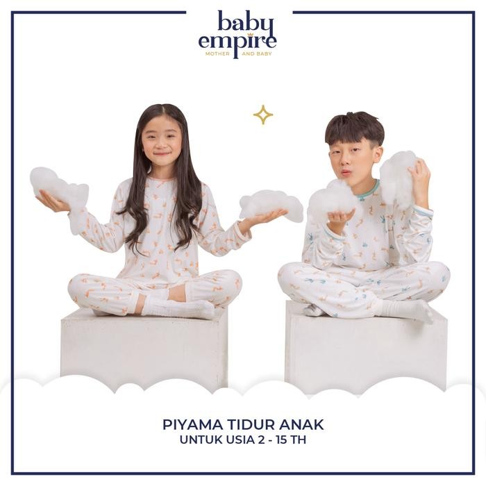 Kikuko Pyjamas Long - Baju & Celana Piyama Tidur Anak Pria & Perempuan