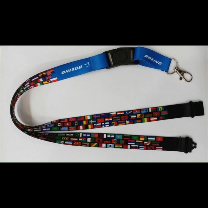 

Ready- Tali Id Card Lanyard Boeing Bendera Negara