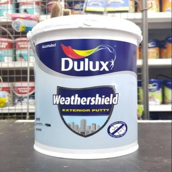 Dulux Weathershield Putty / Plamir Dulux Exterior Galon 3,5Kg / Plamir Luar Dulux #Gratisongkir