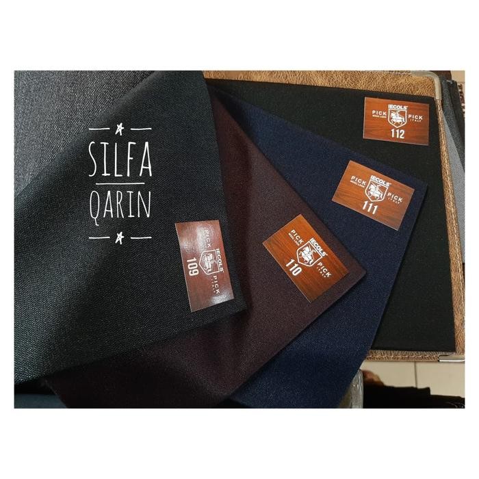 Kain Celana Wool Super 300's PIK & PIK Made Italy (130cm150cm)