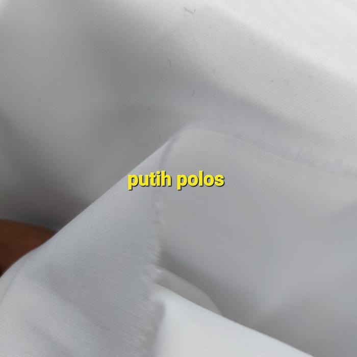 

KAIN KATUN PUTIH POLOS,BAHAN KATUN PUTIH SALUR,BAHAN KEMEJA PRIA WANITA KODE 912