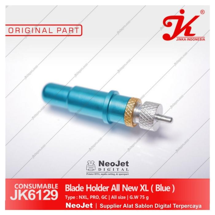 

BLADE HOLDER RUMAH PISAU JARUM JINKA XL LED BIRU BLUE KODE 152
