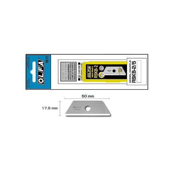 

OLFA SPARE BLADES RSKB-2/5B KODE 372