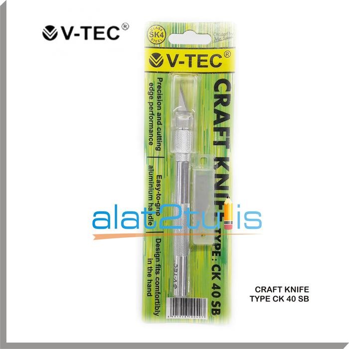 

CRAFT KNIFE V-TEC TYPE CK 40 SB KODE 37