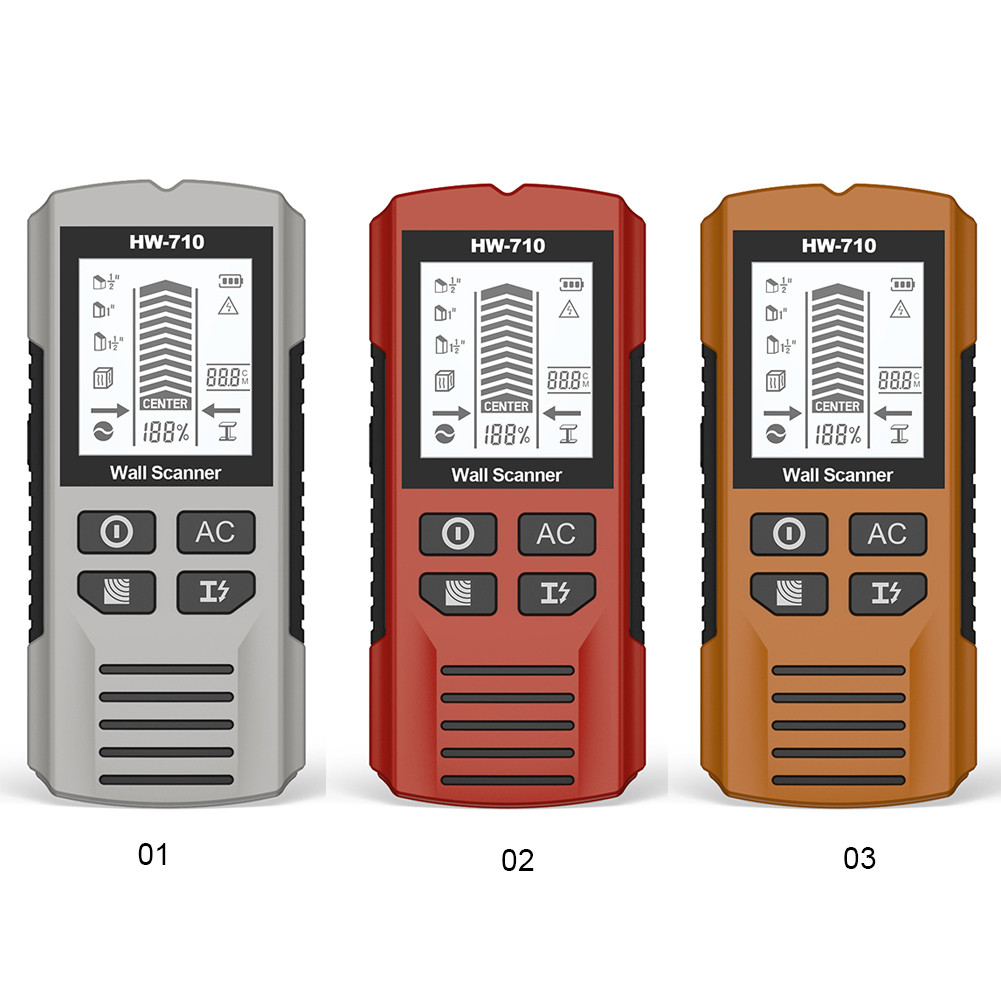 6-in-1 Stud Finder Wall Scanner Electronic Stud Detector Wall Detector for 1-1/2 Inch Drywall Stud