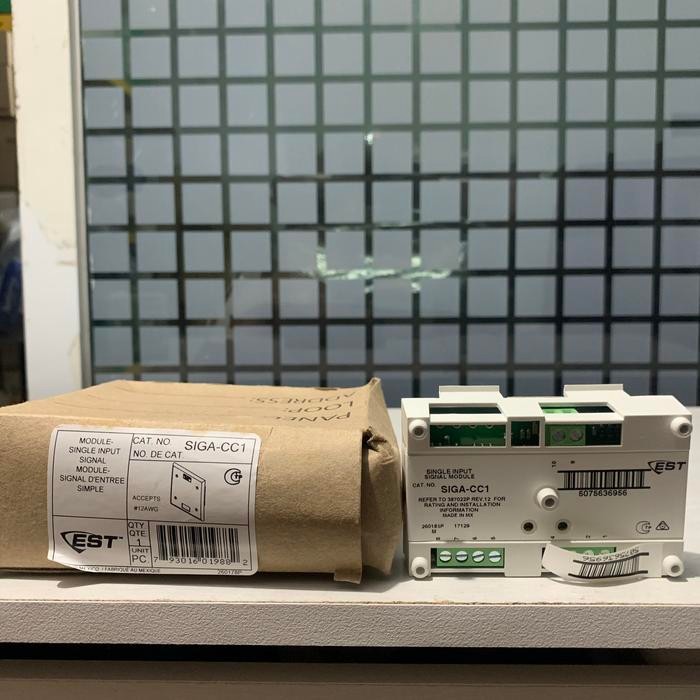 Terlaris Modul EDWARDS SIGA-CC1 single input signal module EST Terbatas