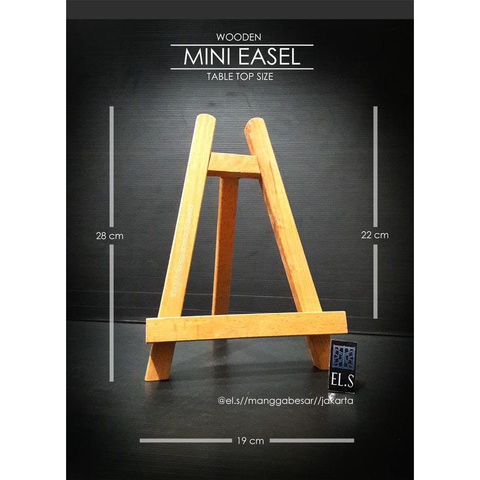 

HOT SALE! Wooden Mini Easel 1928 ( Stand Canvas, Stand Foto )