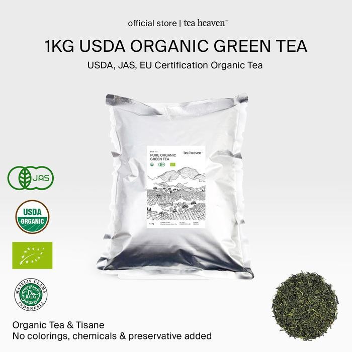 

Teh Hijau Organik Kiloan Grosir Kualitas Export Green Tea Leaves