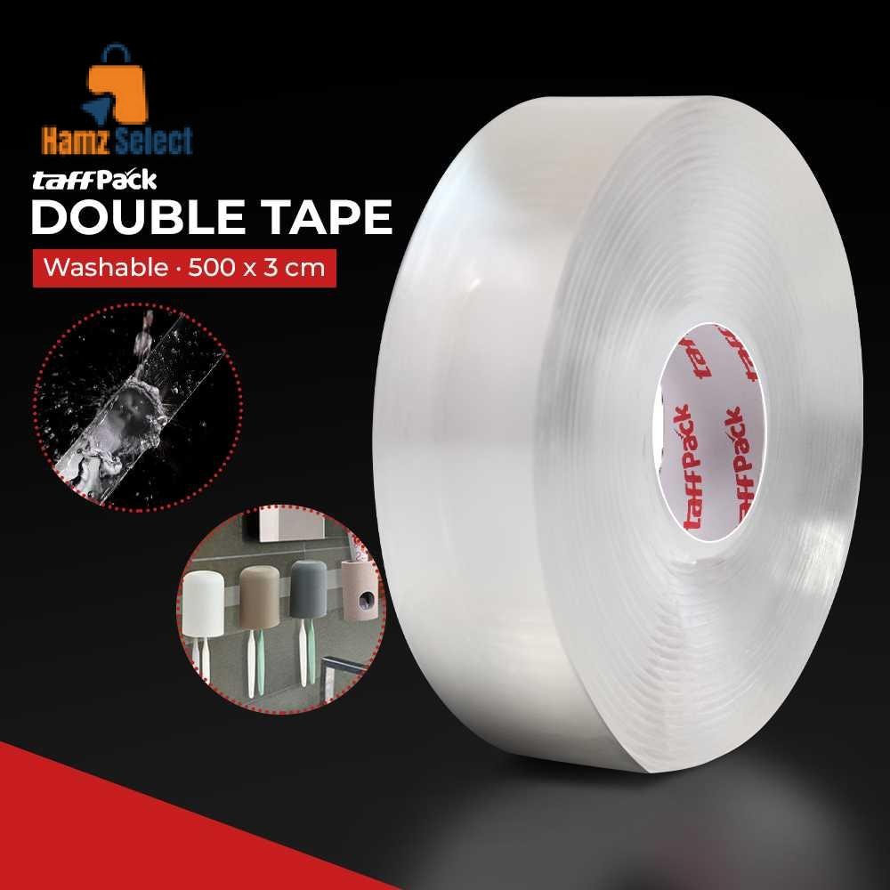

Select_ TaffPACK Double Tape Perekat No Trace Adhesive Washable Sticker - J007