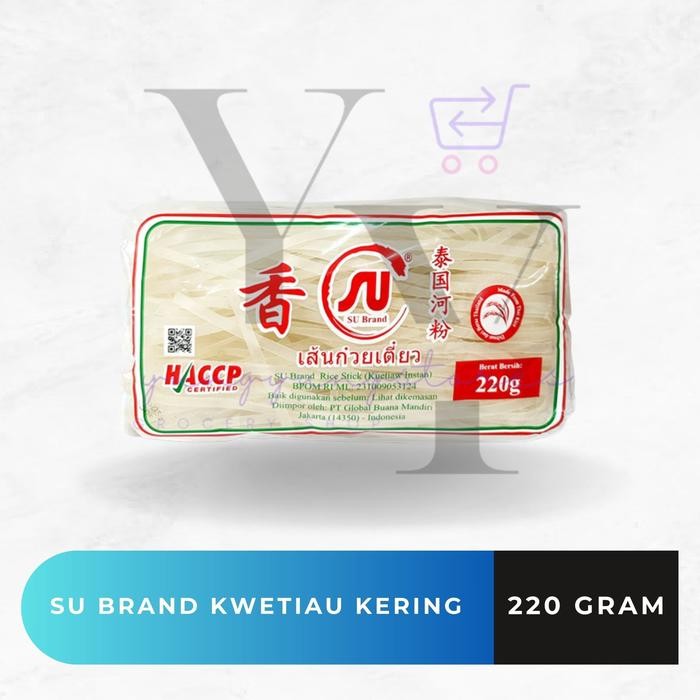 

New Kwetiau Kering SU Brand 220 gram