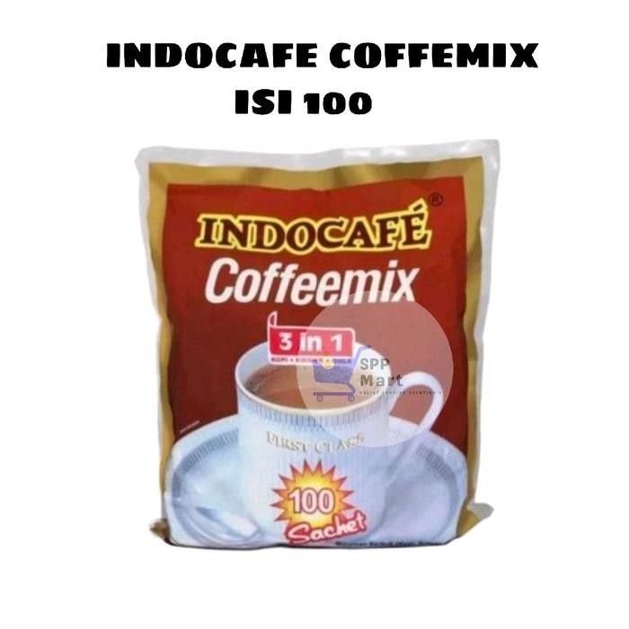 

New KOPI INDOCAFE COFFEEMIX 3in1 [ 100 PCS ]