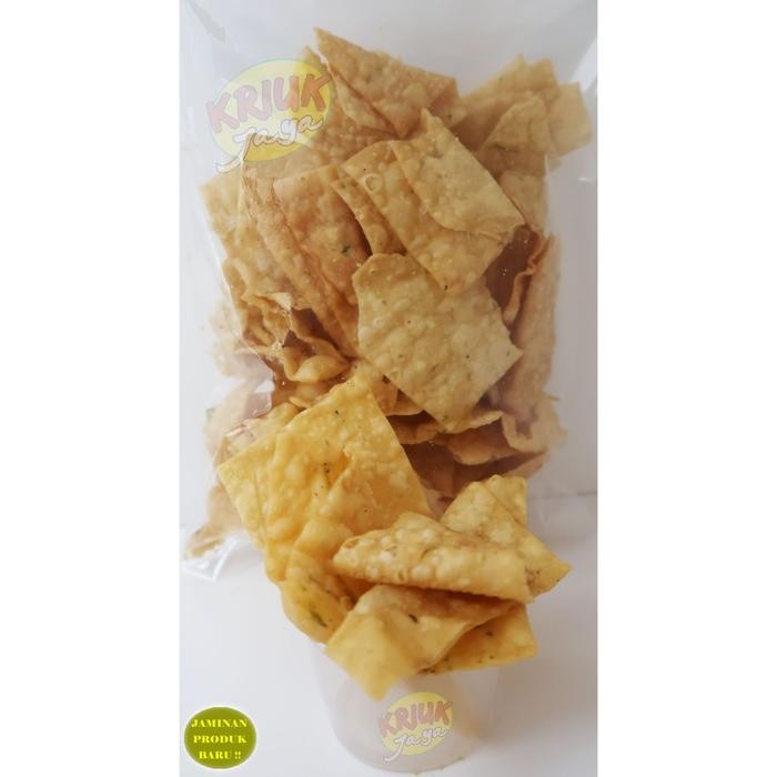 

New Keripik Kulit Pangsit Rasa Bawang